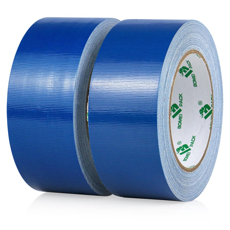 BOMEI PACK Blue Duct Tape, Heavy Duty Strong Industrial Grade Color Duct Tape 9.0 mil x 1.88inch x 30yds for Packing and Repairing - Image 1